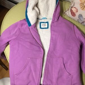 Sherpa lined miniboden jacket